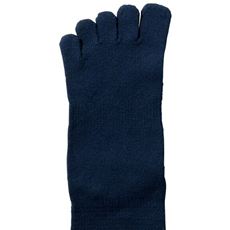 5本指履き口ゆったりソックス・2足組