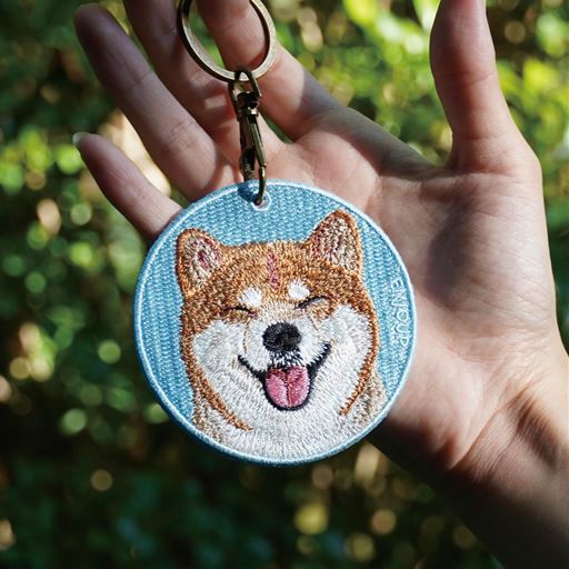 刺繍キーホルダー