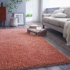 日本製 防ダニシャギーラグ/長毛 遊び毛が出にくい 洗濯機で丸洗い可 ホットカーペット対応