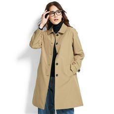 ライナー付きステンカラーコート