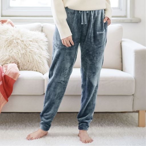 ぬくもり感じる巣ごもりルームパンツ(両面起毛フリース)