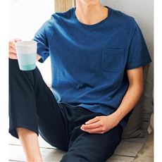 【男女兼用】綿100%クルーネックTシャツ(半袖)
