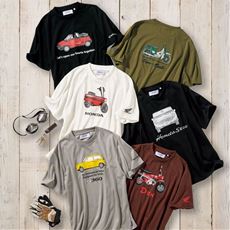 プリント半袖Tシャツ(HONDA)