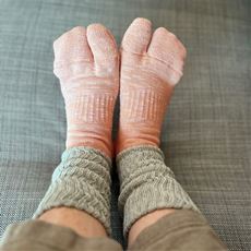 冷えないムレない和紙の足袋靴下(日本製)