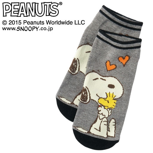 【SALE】 【レディース】 ソックス(SNOOPY) - セシール