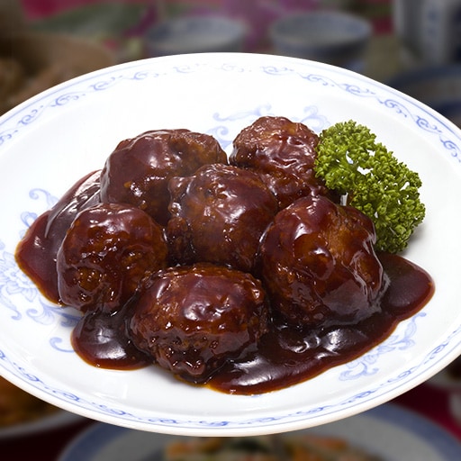 「香港菜館」甘酢あんかけ肉団子 - セシール